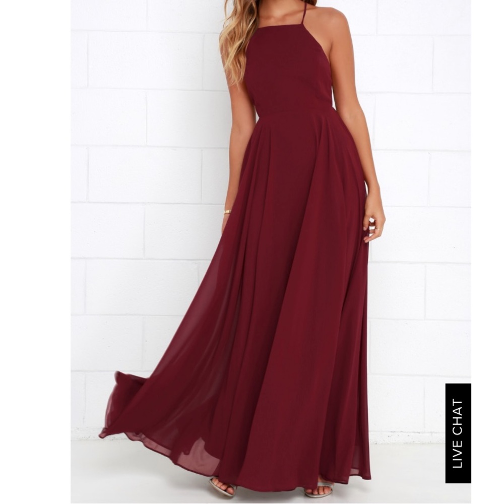 Wine Red Maxi